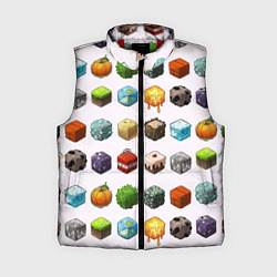Женский жилет Minecraft Cubes