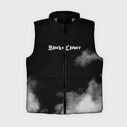 Женский жилет Чёрный клевер, цвет: 3D-светло-серый