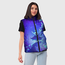 Женский жилет Hollow Knight, цвет: 3D-черный — фото 2