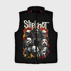 Женский жилет Slipknot: Faces, цвет: 3D-красный