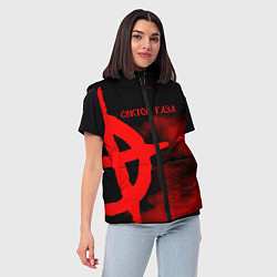 Женский жилет Сектор Газа, цвет: 3D-красный — фото 2