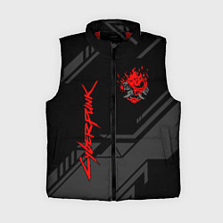 Женский жилет Cyberpunk 2077: Grey Samurai
