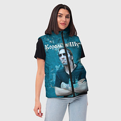 Женский жилет Король и Шут, цвет: 3D-черный — фото 2