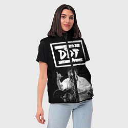 Женский жилет ДДТ, цвет: 3D-черный — фото 2