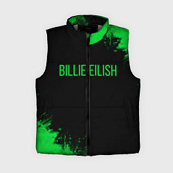 Женский жилет Billie Eilish, цвет: 3D-светло-серый