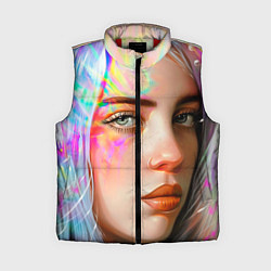 Женский жилет Билли Айлиш, цвет: 3D-красный