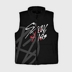 Женский жилет Stray Kids, цвет: 3D-черный