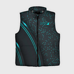 Женский жилет Mass Effect N7, цвет: 3D-светло-серый