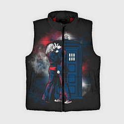 Женский жилет Doctor Who, цвет: 3D-красный