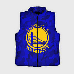Женский жилет GOLDEN STATE WARRIORS, цвет: 3D-черный