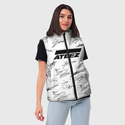 Женский жилет ATEEZ АВТОГРАФЫ, цвет: 3D-красный — фото 2