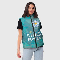 Женский жилет Лестер Сити, цвет: 3D-светло-серый — фото 2