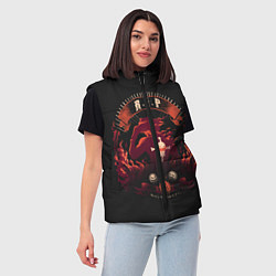 Женский жилет One Piece, цвет: 3D-красный — фото 2