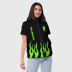Женский жилет Billie Eilish, цвет: 3D-красный — фото 2