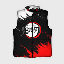 Женский жилет KIMETSU NO YAIBA, цвет: 3D-красный