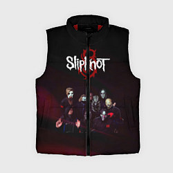 Женский жилет Slipknot, цвет: 3D-красный