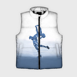 Женский жилет Фигурное катание, цвет: 3D-черный