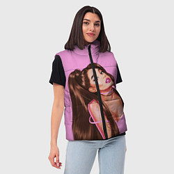 Женский жилет Ariana Grande Ариана Гранде, цвет: 3D-красный — фото 2