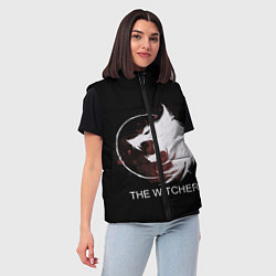 Женский жилет The Witcher, цвет: 3D-красный — фото 2