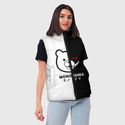 Женский жилет Monokuma, цвет: 3D-красный — фото 2