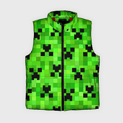 Женский жилет MINECRAFT, цвет: 3D-красный