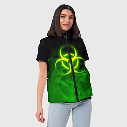 Женский жилет BIOHAZARD, цвет: 3D-черный — фото 2