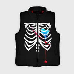 Женский жилет UNDERTALE, цвет: 3D-красный