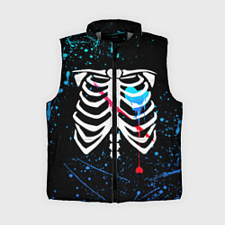 Женский жилет UNDERTALE, цвет: 3D-светло-серый