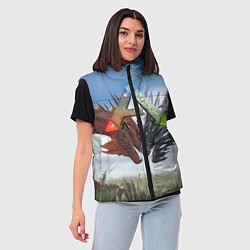 Женский жилет Ark Survival Evolved, цвет: 3D-красный — фото 2