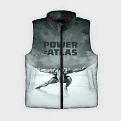 Женский жилет Power of the Atlas, цвет: 3D-красный