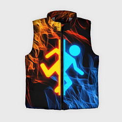 Женский жилет PORTAL, цвет: 3D-светло-серый