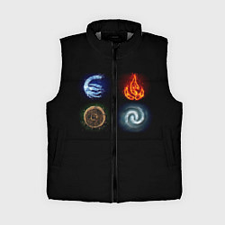 Женский жилет Аватар, цвет: 3D-светло-серый