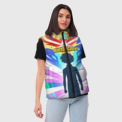 Женский жилет Моя Геройская Академия, цвет: 3D-красный — фото 2