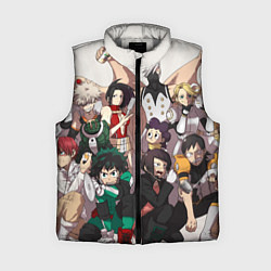 Женский жилет MY HERO ACADEMIA множество героев, цвет: 3D-светло-серый