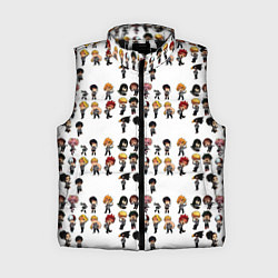 Женский жилет Моя Геройская Академия, цвет: 3D-черный