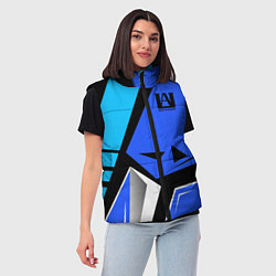 Женский жилет Моя геройская академия, цвет: 3D-светло-серый — фото 2