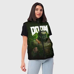 Женский жилет Doom Eternal, цвет: 3D-черный — фото 2