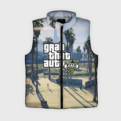 Женский жилет GRAND THEFT AUTO 5, цвет: 3D-светло-серый