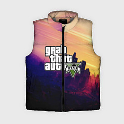 Женский жилет GTA 5, цвет: 3D-светло-серый