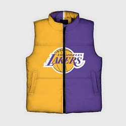 Женский жилет LA LAKERS, цвет: 3D-черный