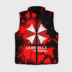 Женский жилет UMBRELLA CORP, цвет: 3D-красный