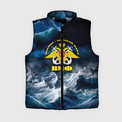 Женский жилет Военно-морской флот, цвет: 3D-светло-серый