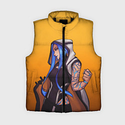 Женский жилет Maya, цвет: 3D-черный