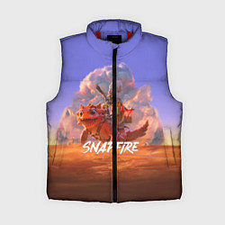 Женский жилет Snapfire, цвет: 3D-красный