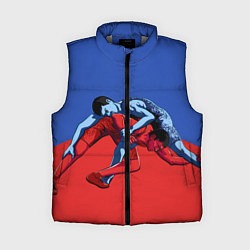 Женский жилет Борьба, цвет: 3D-светло-серый
