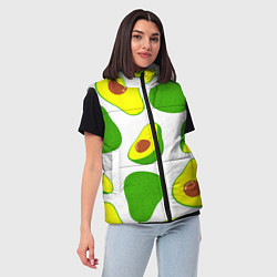 Женский жилет АВОКАДО, цвет: 3D-красный — фото 2