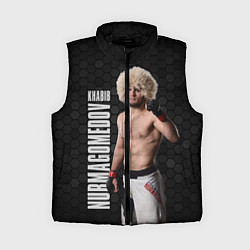 Женский жилет Хабиб Нурмагомедов, цвет: 3D-черный