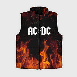 Женский жилет AC DC, цвет: 3D-красный