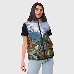 Женский жилет HEROES, цвет: 3D-черный — фото 2