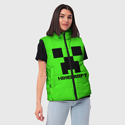 Женский жилет MINECRAFT, цвет: 3D-черный — фото 2
